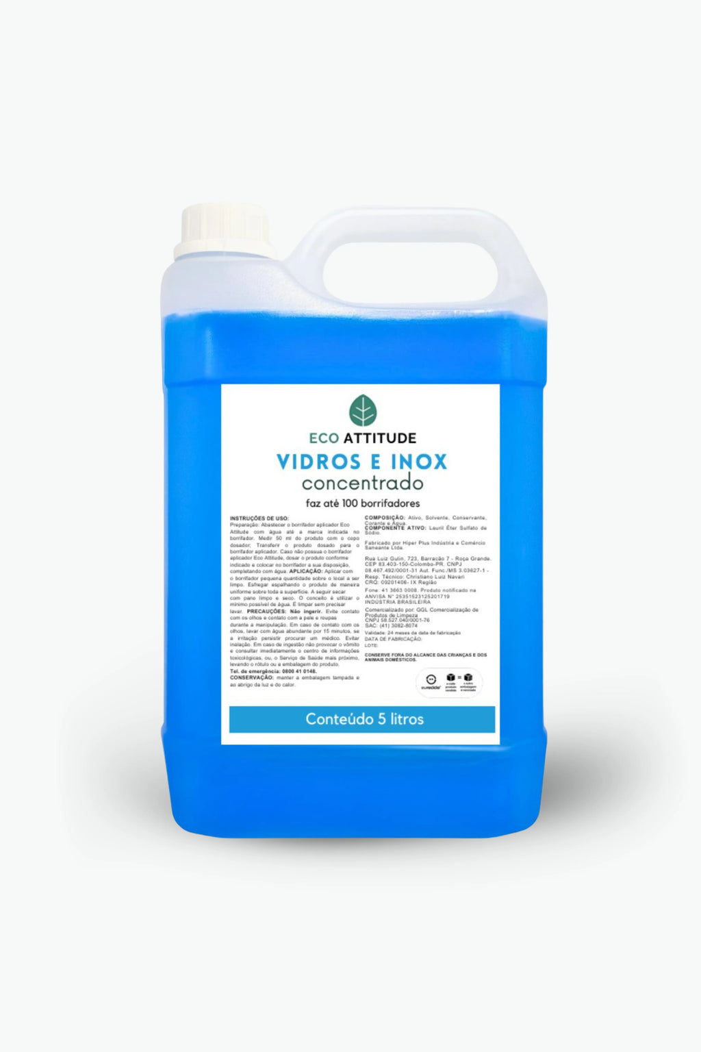 Vidros e Inox 5L
